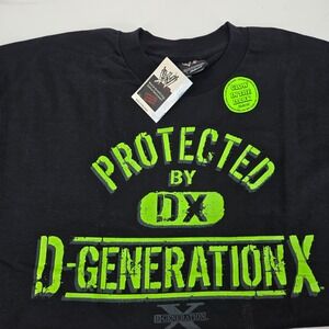 WWE D-Generation X Protected By DX Glow In The Dark Graphic T-Shirt L NWT